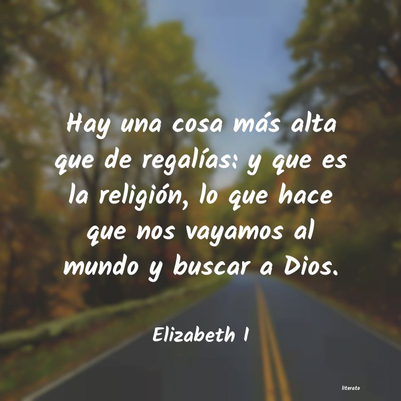 frases de Elizabeth I