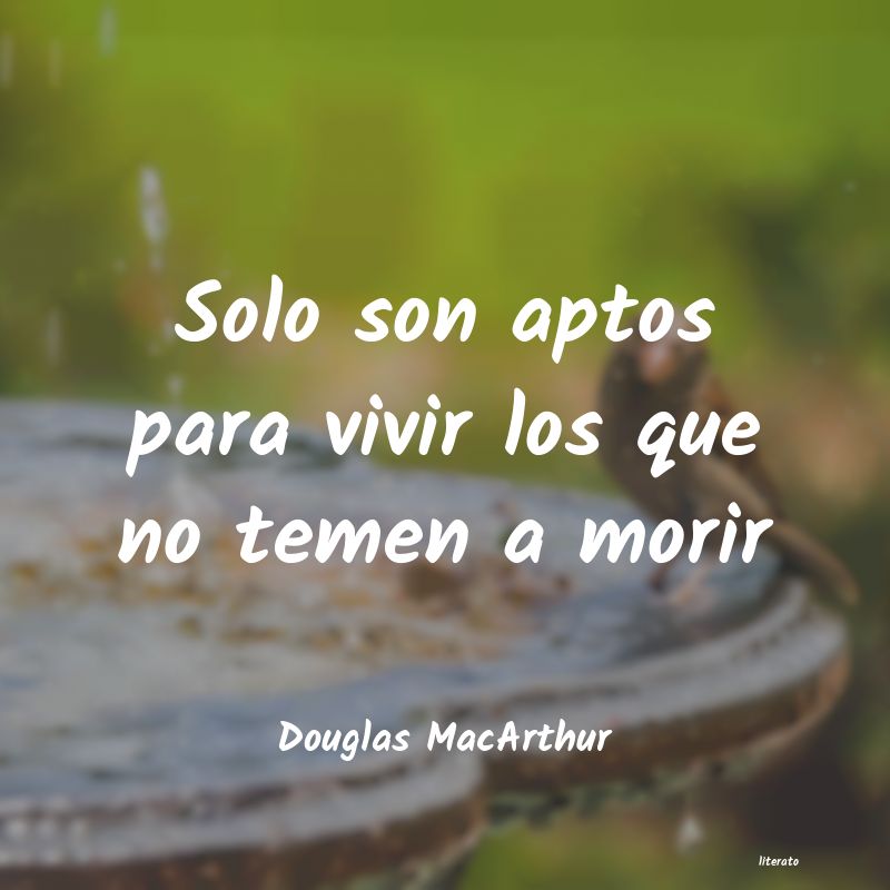 frases de Douglas MacArthur