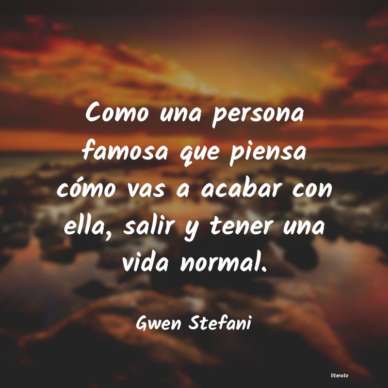 frases de Gwen Stefani