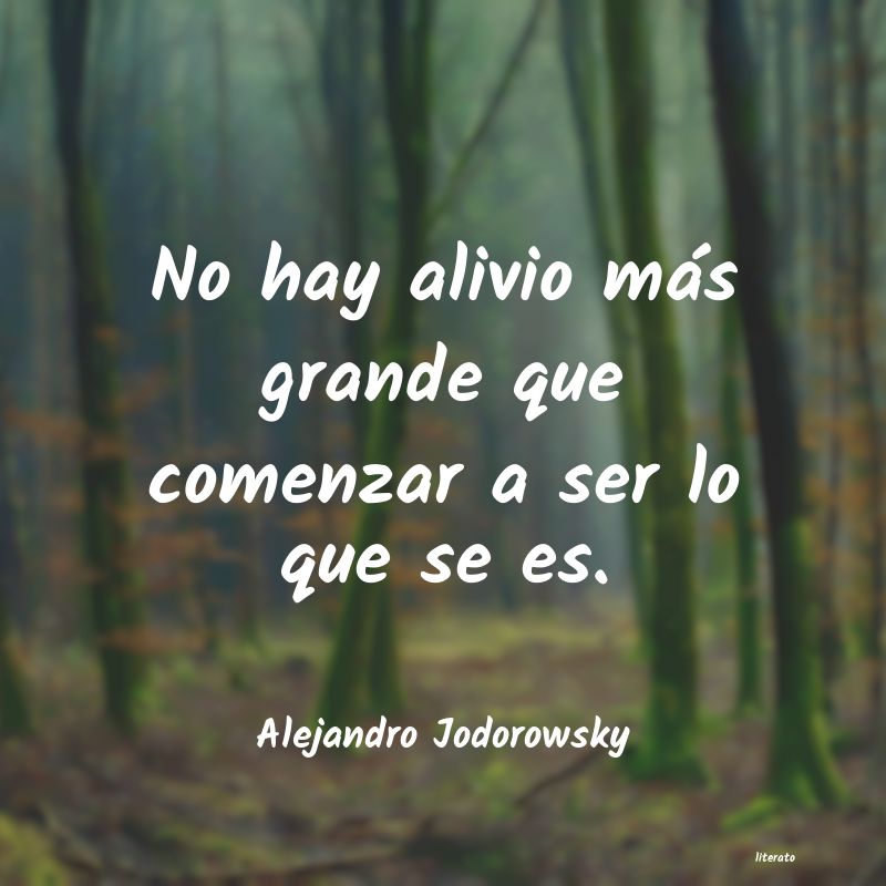 Frases de Alejandro Jodorowsky