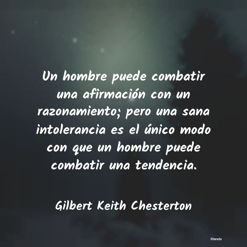 Frases de Gilbert Keith Chesterton