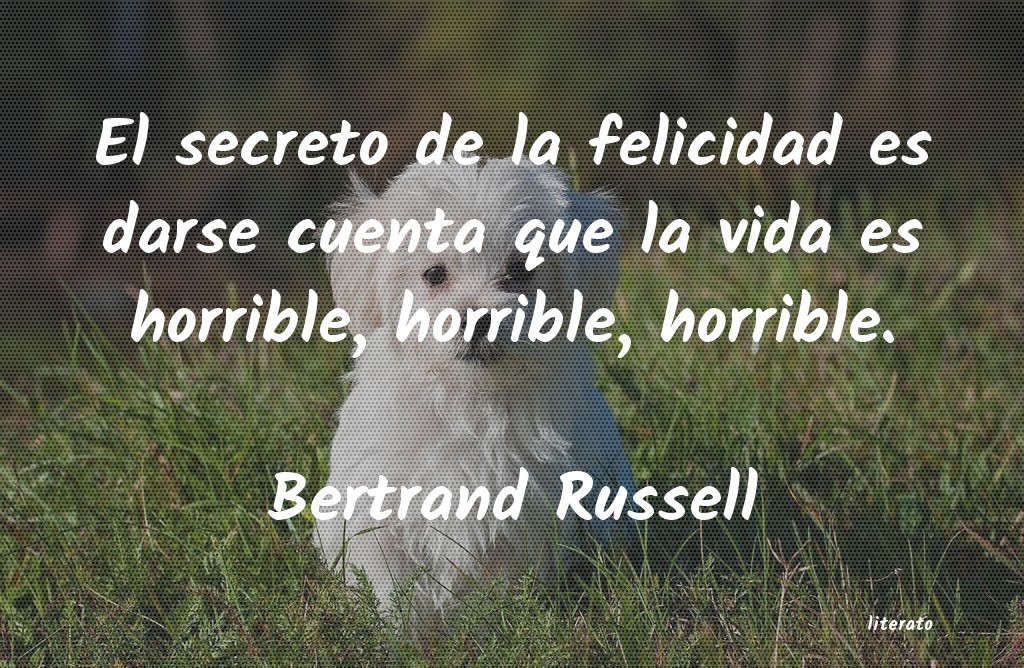 frases de Bertrand Russell