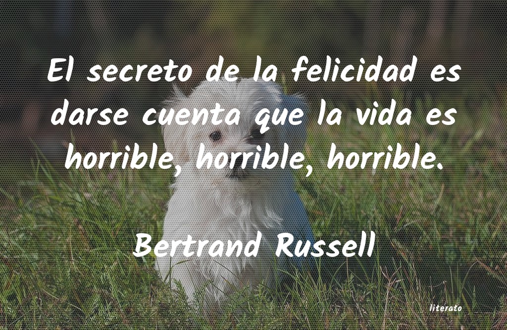 Frases de Bertrand Russell