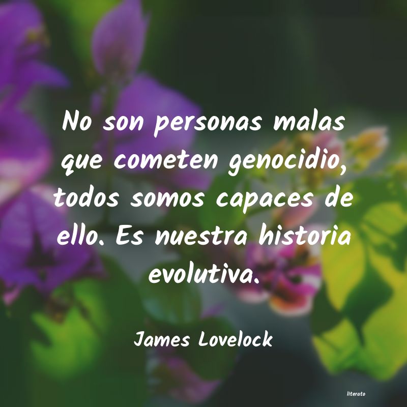 frases de James Lovelock