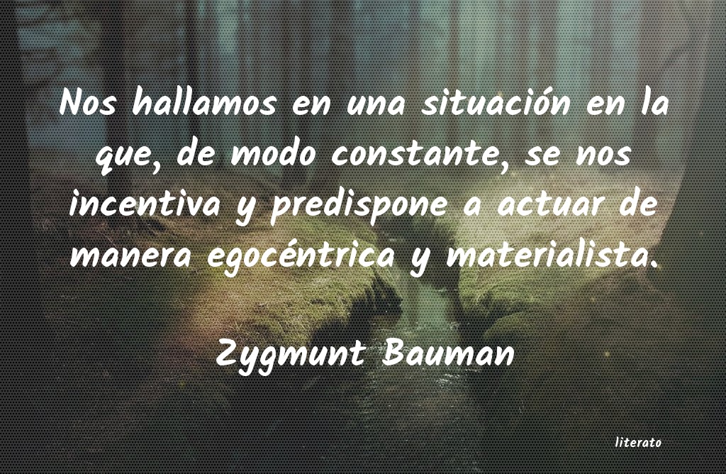 frases de Zygmunt Bauman