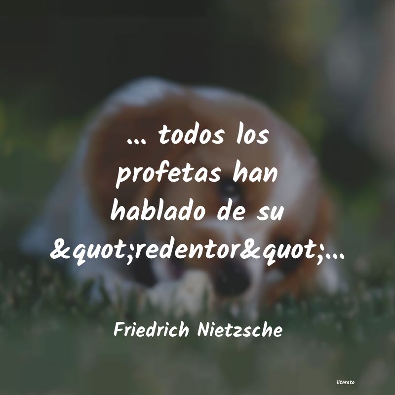 Frases de Friedrich Nietzsche