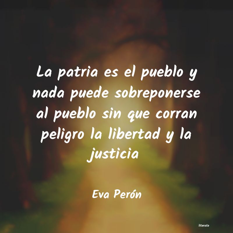 Frases de Eva Perón