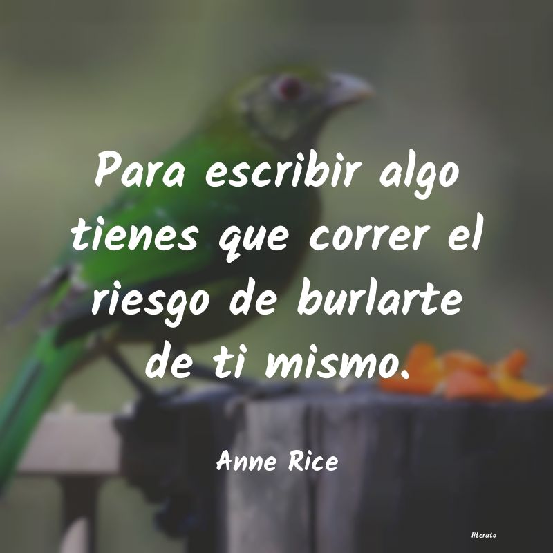 Frases de Anne Rice