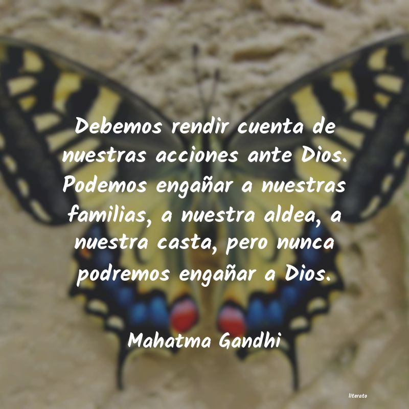 Frases de Mahatma Gandhi