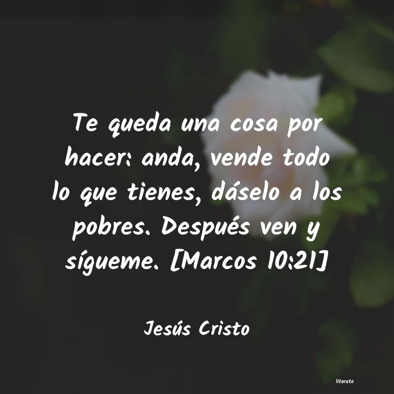 Frases de Jesús Cristo