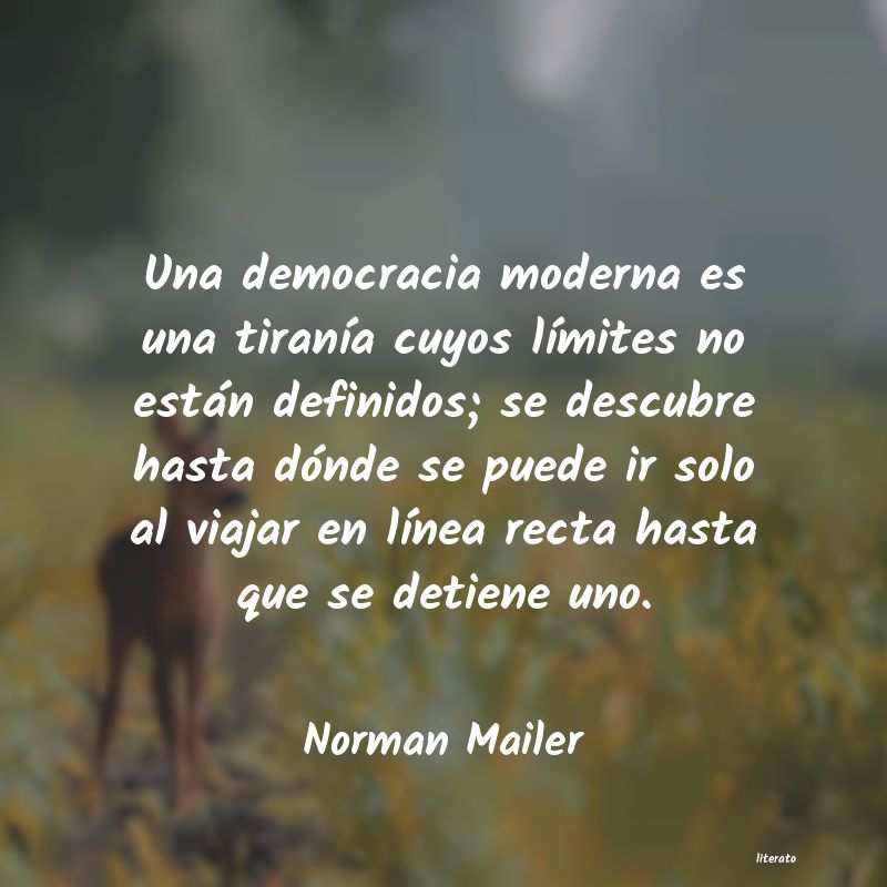 frases de Norman Mailer