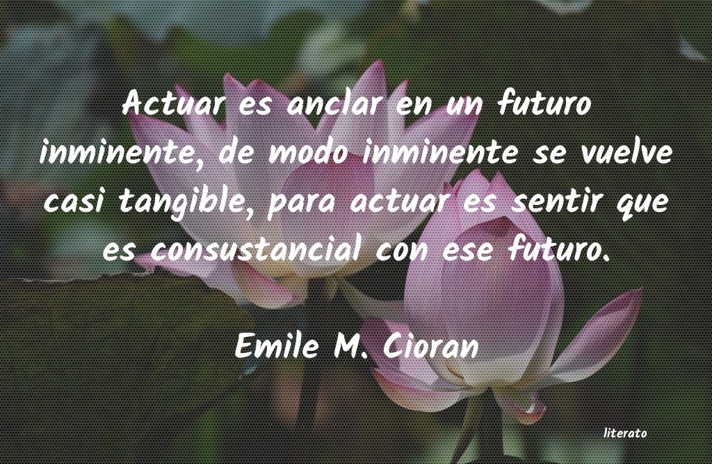 frases de Emile M. Cioran