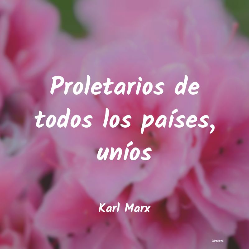 frases de Karl Marx