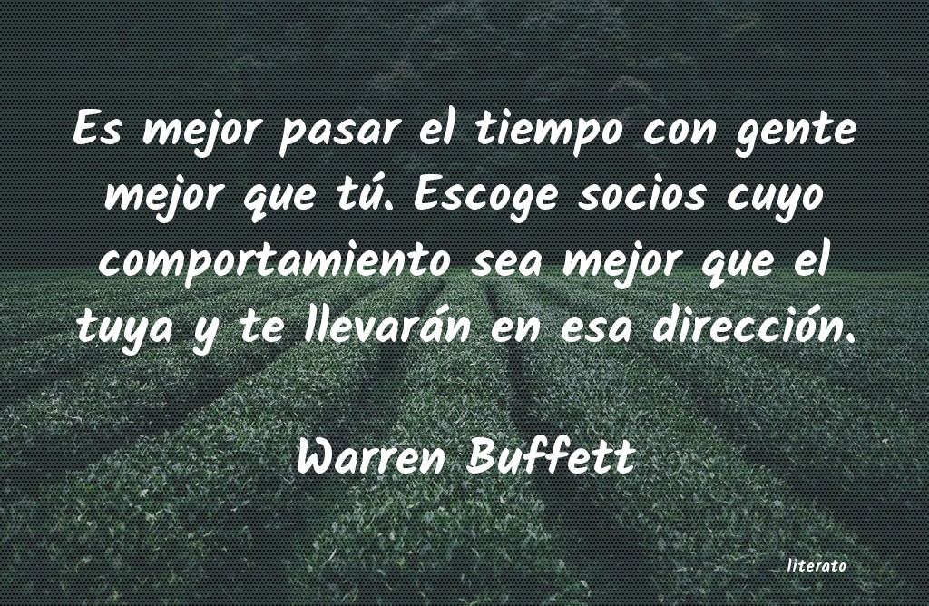 Frases de Warren Buffett