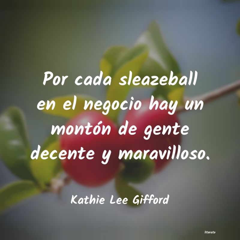 frases de Kathie Lee Gifford
