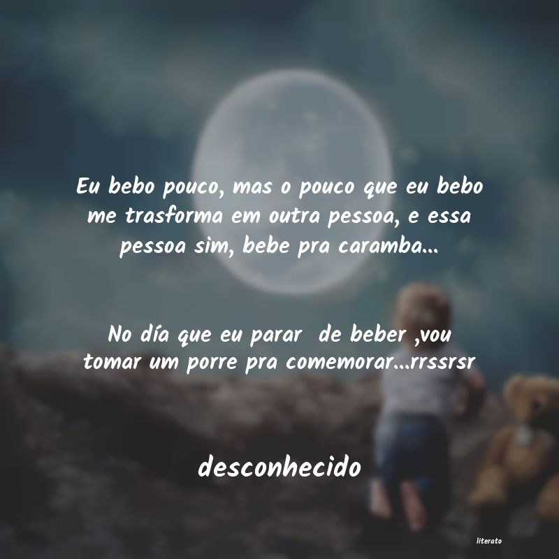 Frases de desconhecido