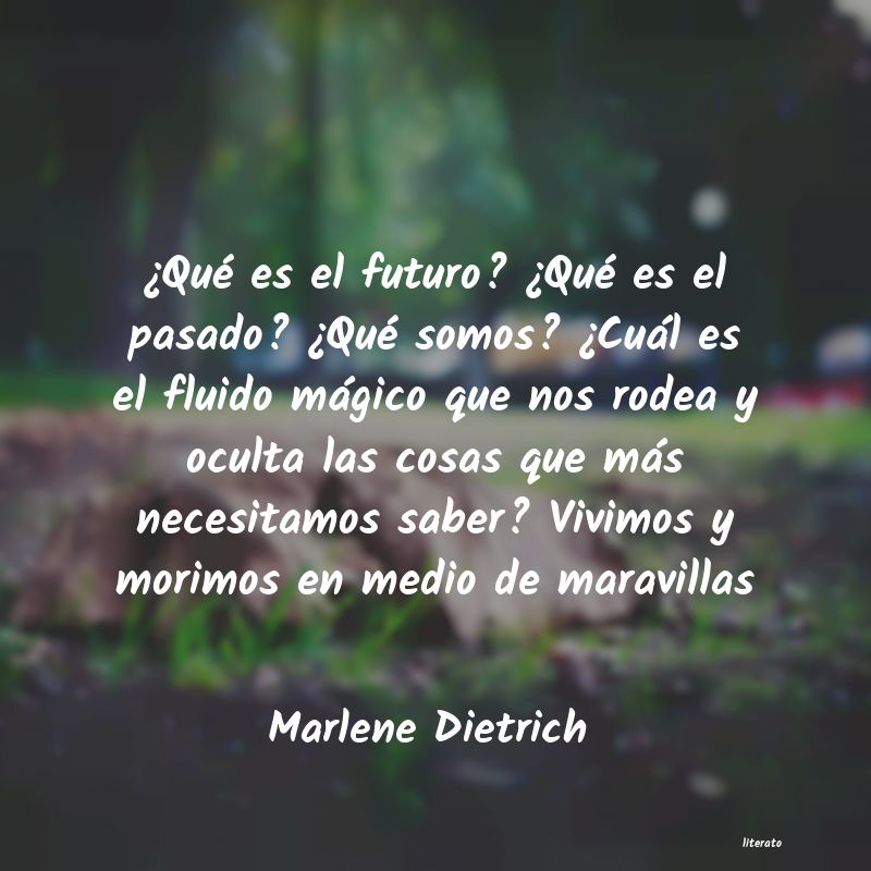 frases de Marlene Dietrich 