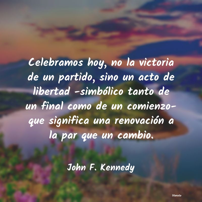 Frases de John F. Kennedy