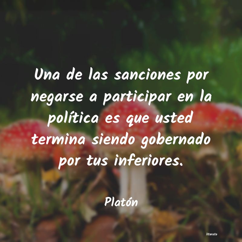 Frases de Platón