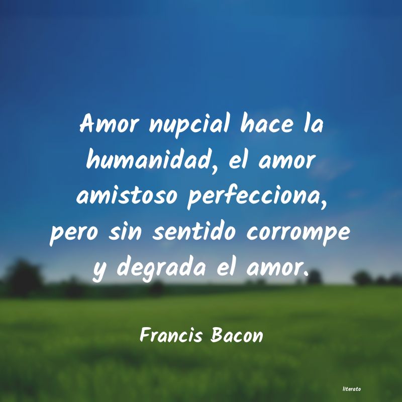 Frases de Francis Bacon