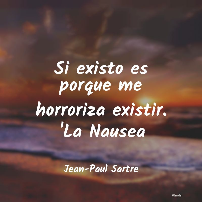 frases de Jean-Paul Sartre