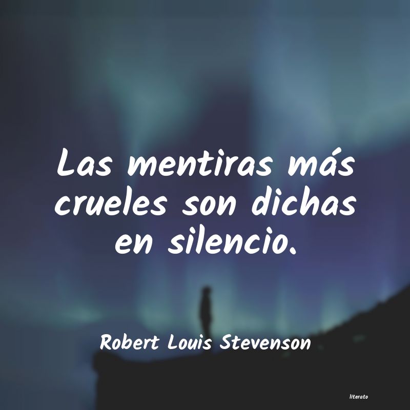 Frases de Robert Louis Stevenson