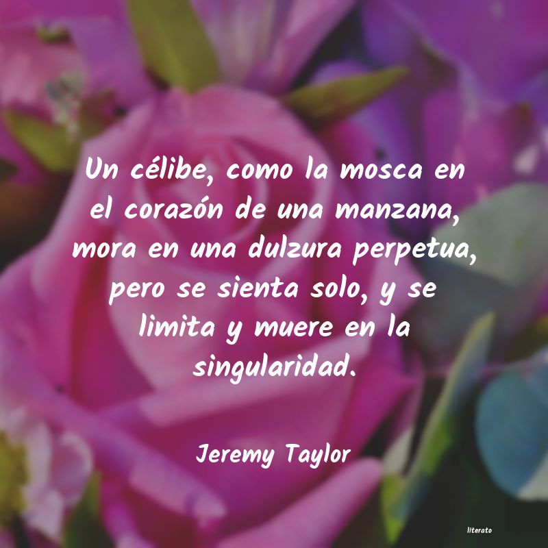 Frases de Jeremy Taylor