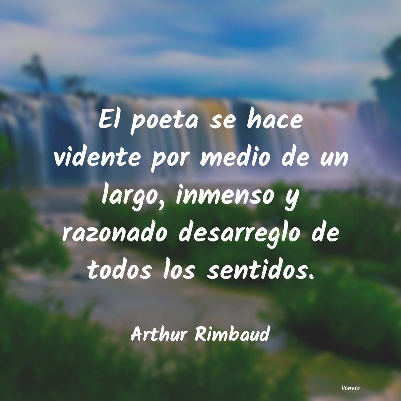 Frases de Arthur Rimbaud