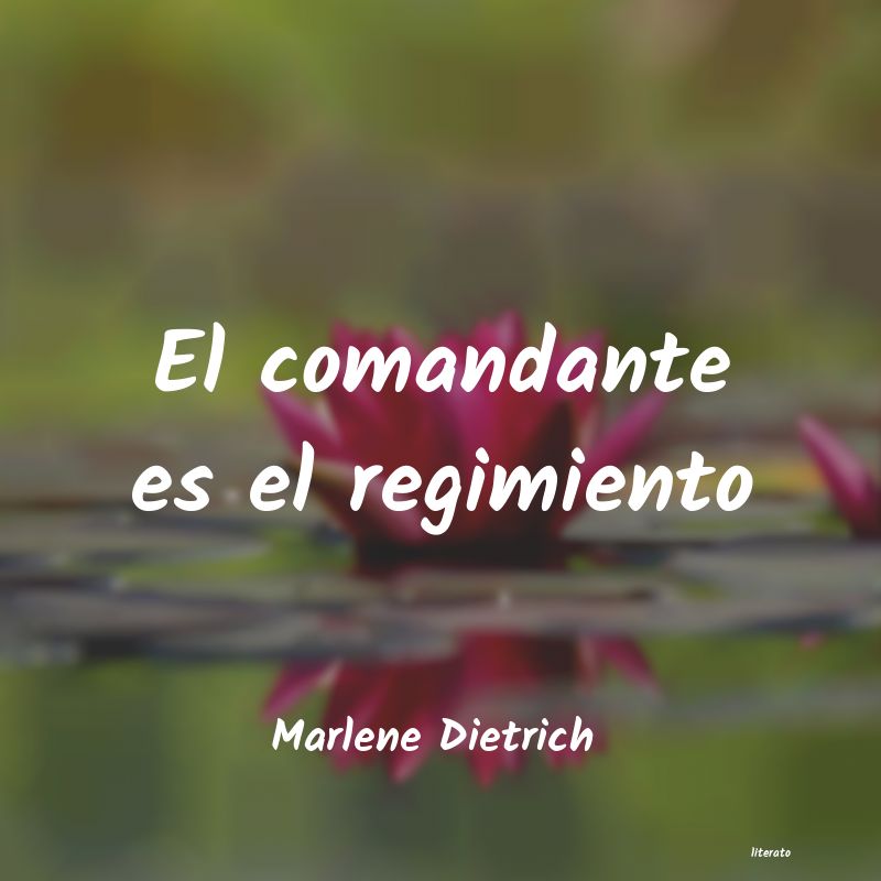 Frases de Marlene Dietrich