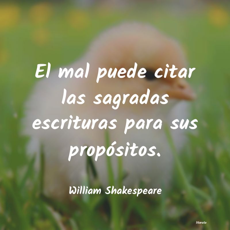 frases de William Shakespeare