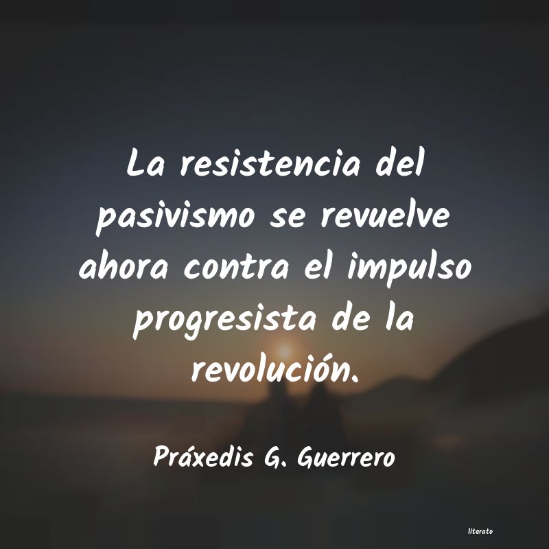 Frases de Práxedis G. Guerrero