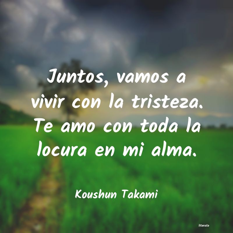 frases de Koushun Takami