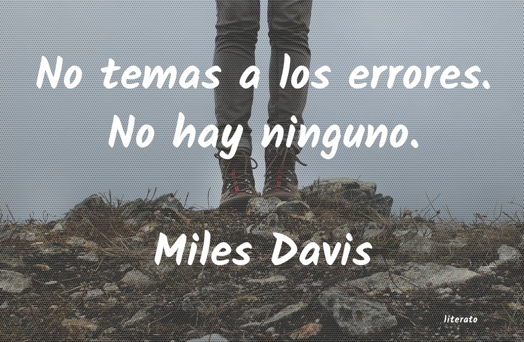 Frases de Miles Davis