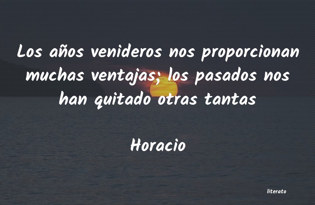 frases de Horacio