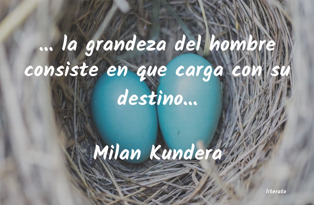 frases de Milan Kundera