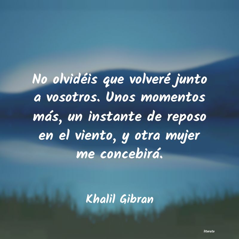 frases de Khalil Gibran