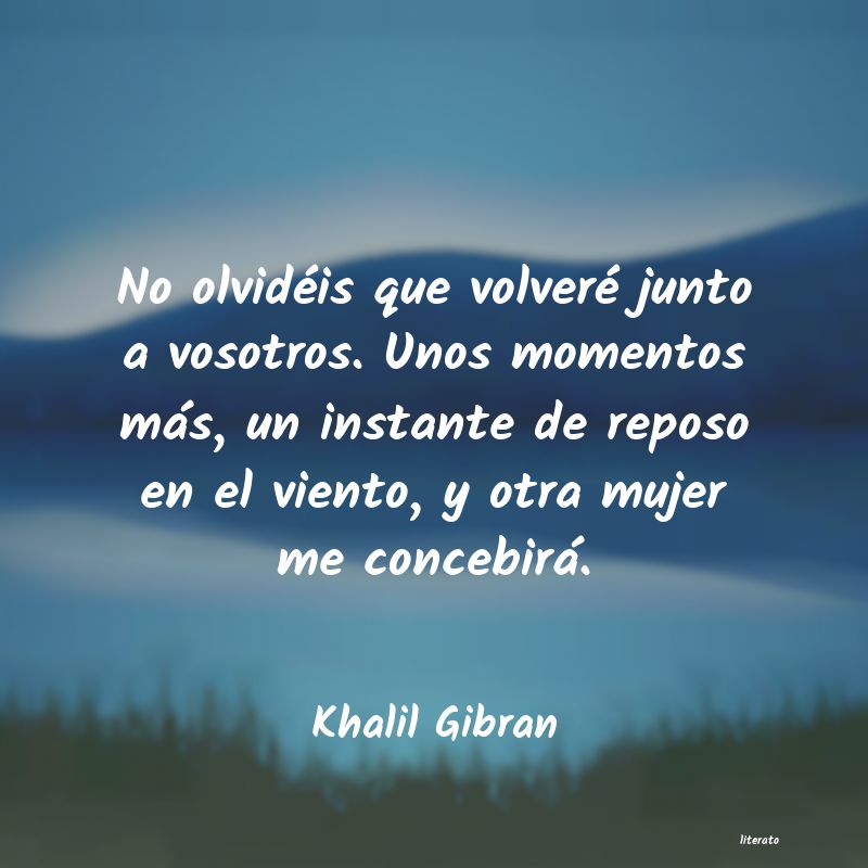 Frases de Khalil Gibran