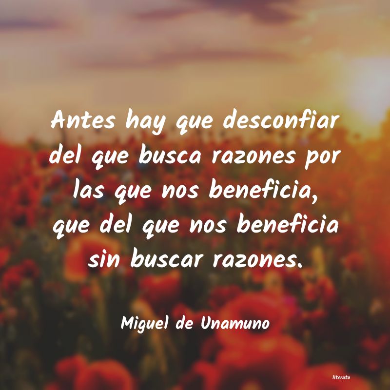 frases de Miguel de Unamuno