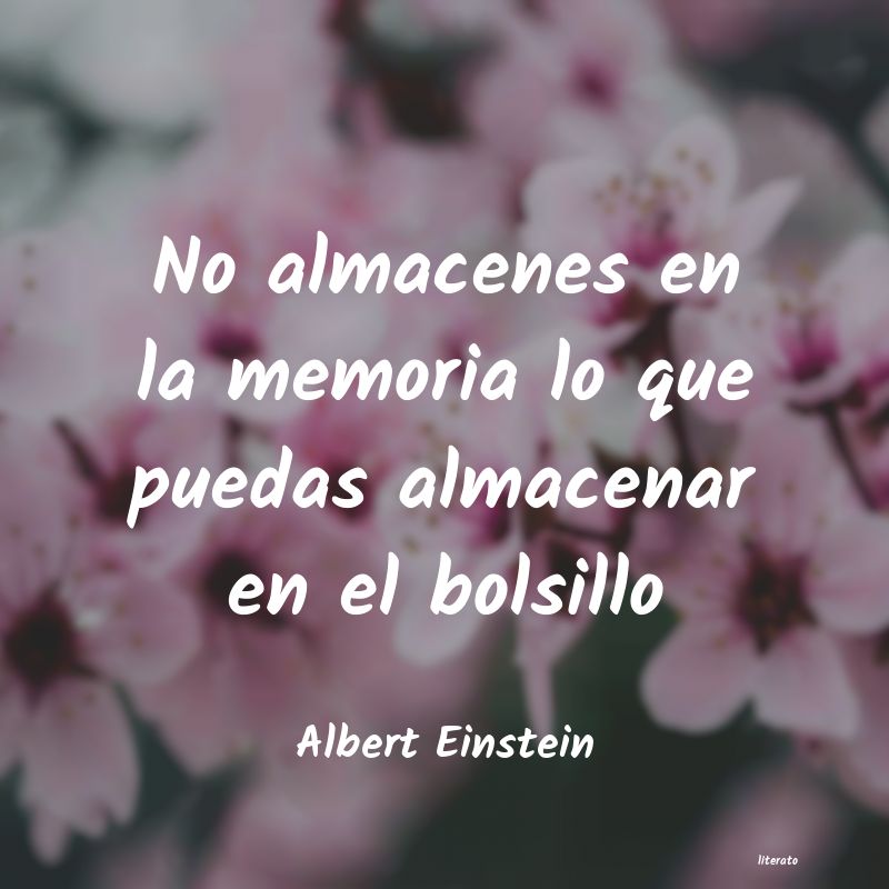 frases de Albert Einstein