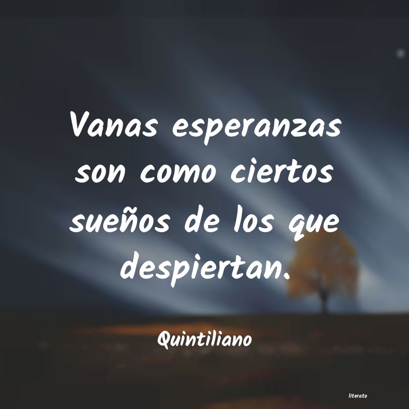 frases de Quintiliano