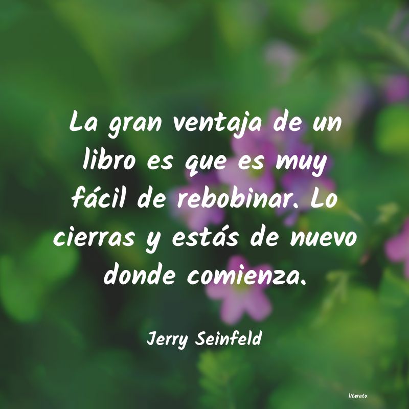 Frases de Jerry Seinfeld