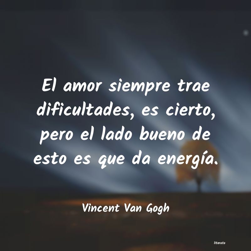frases de Vincent Van Gogh