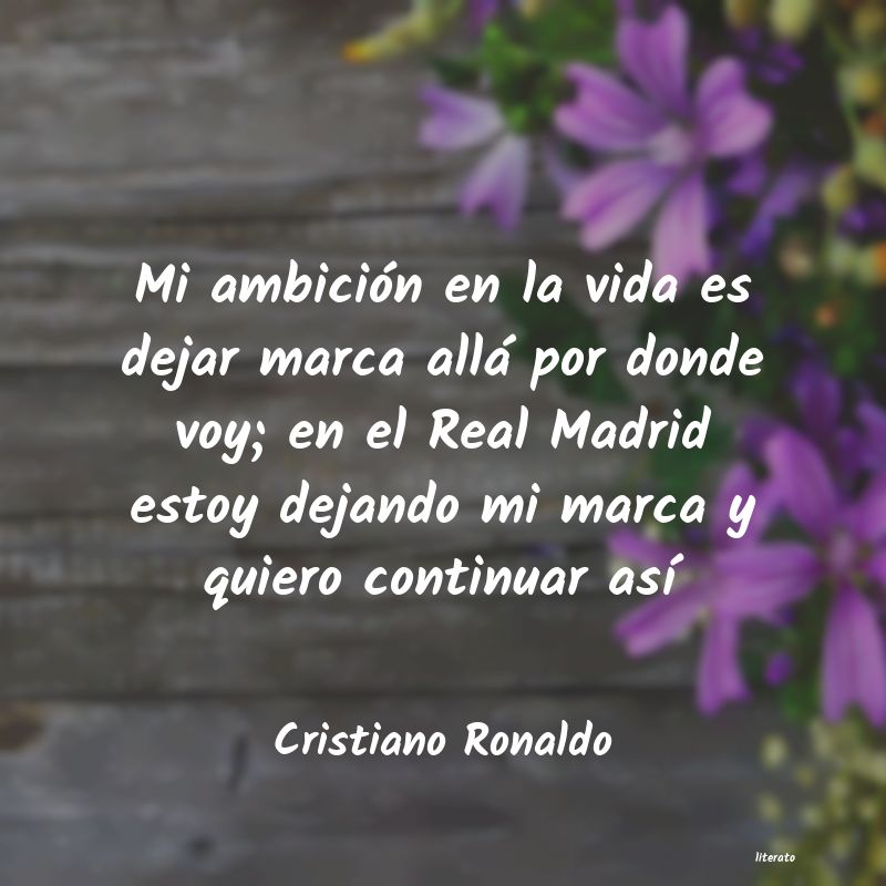 frases de Cristiano Ronaldo