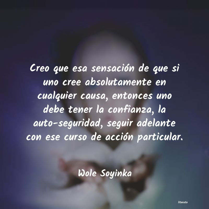 frases de Wole Soyinka