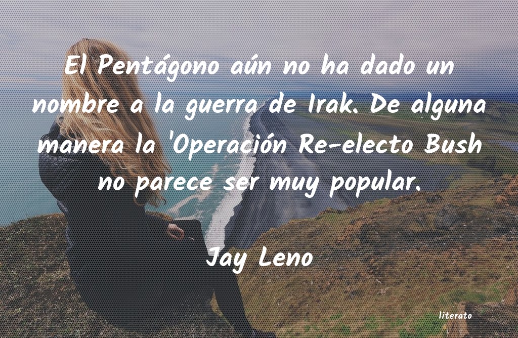 frases de Jay Leno