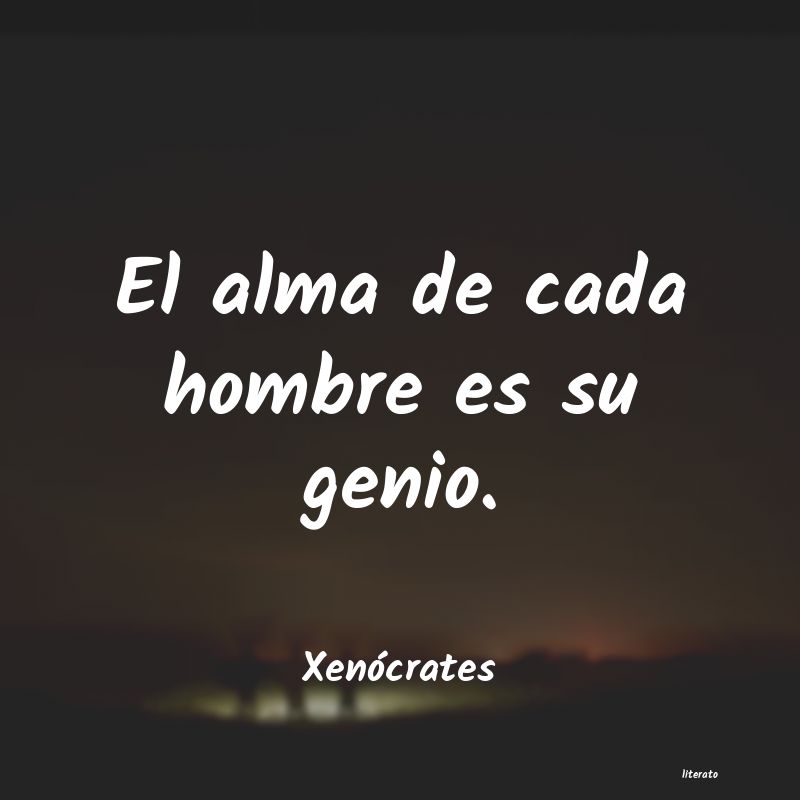 frases de Xenócrates