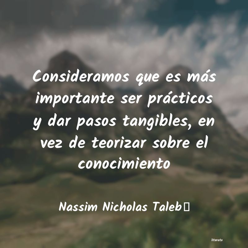 frases de Nassim Nicholas Taleb