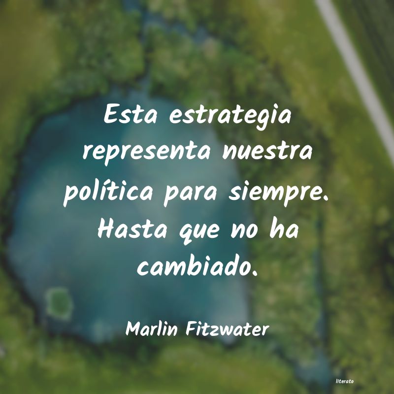 frases de Marlin Fitzwater