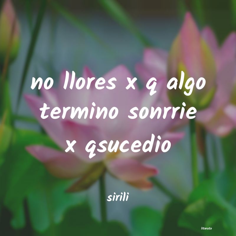 Frases de sirili