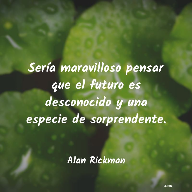 Frases de Alan Rickman